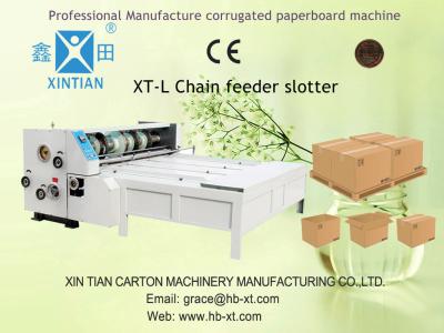 China Papier Flexo-Drucknutmaschine-automatisches kontrolliertes mit Futterkette zu verkaufen