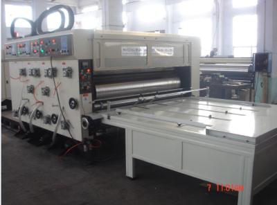 China Carton Box Flexo Printing Machine , Corrugated Paper Machine for sale