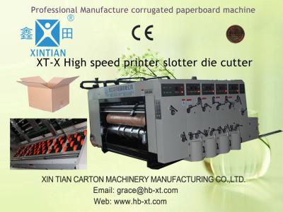 Chine Système rotatoire d'équilibre de machine d'impression de boîte de carton, machine de conditionnement à vendre