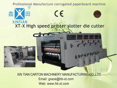 Chine Machine d'impression rotatoire de boîte de carton, machine de conditionnement 380V 50HZ à vendre