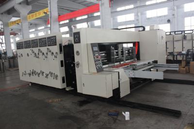 China Máquina acanalada de la fabricación de cajas del cartón con la alimentación/máquina de Slotter/de Printeing en venta