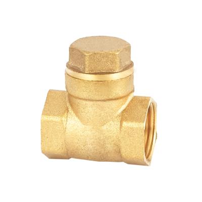 China General 1/2, 3/4,11/4, 11/2 Inch Horizontal Brass Sandwich Swing Spring Check Valve for sale