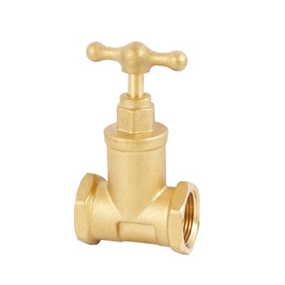 China General Wholesale 1/2 - 6 Inch Short Delivery Date Forged Brass Water Gate Valve for sale