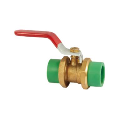 China . Good Quality PPR Pipe Fittings Double Union Ball Valve for sale