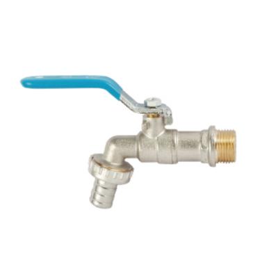 China Good Quality Washing Machine Manufacturer yuhuan Brass 3/4 in Washing Machine Water Bibcock Faucet for sale