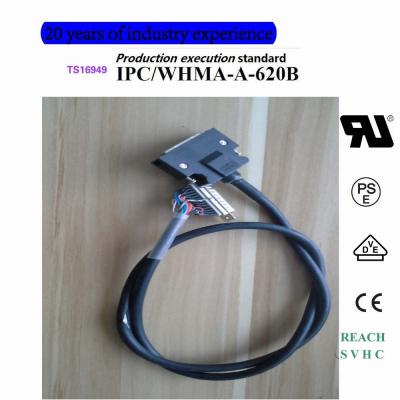 Κίνα 3M mdr-scsi-50PIN επεξεργασία εξαγωγής συνήθειας λουριών καλωδίων +D-SUB25PIN, προς πώληση