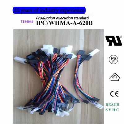 Chine Traitement fait sur commande de câblage de connecteurs d'alimentation du Mini-Ajustement Jr.™ du LANCEMENT 39-01-3103 de MOLEX -4.2MM à vendre