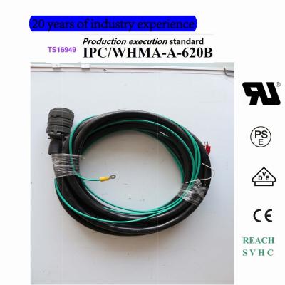 China MS3106A-18-15P 4PIN circular connector The servo wire harness for sale