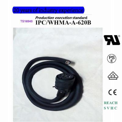 China Conector circular de MS3106A-24-11s 9PIN o chicote de fios servo do fio à venda