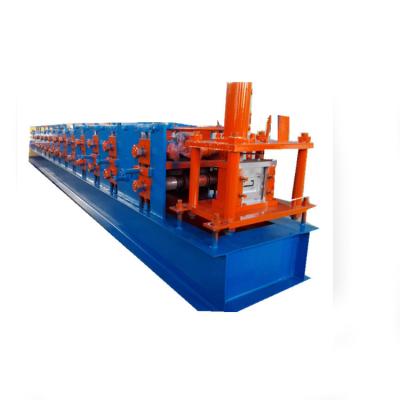 China High efficiency hydraulic galvanized purlin profile production line hat channel roll forming machine en venta