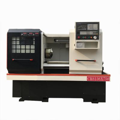 China Latest Price Of CNC Lathe Flat Bed Lathe Machine for sale en venta