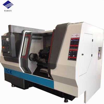 China Cheapest Flat Bed CNC Lathe CNC Turn Mill Machine zu verkaufen