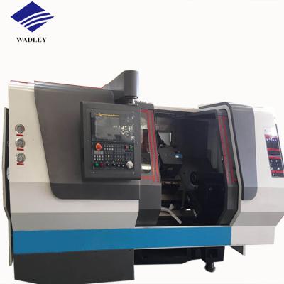 Китай TCK6340 Cnc 5 axis desktop mazak Turning Center cutting lathe machine продается