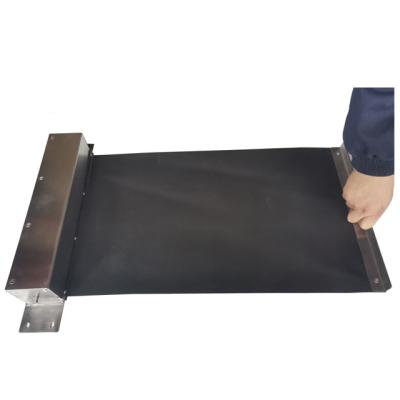 China Factory Direct Steel Protective Shield Machine Box Rectangular Dust Cover Roll Roll Up Cover And Curtain Roll Up Cover for sale