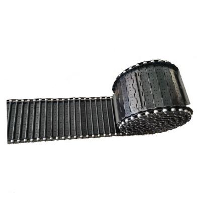 China Use Conveyor Belt Chip Conveyor Chain CNC Machine Conveyor Belt Heat Resistant Iron Hinged Conveyor Chain for sale