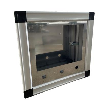 China Control Machine Plastic Box Aluminum Cantilever Operate Hmi Box Support Arm System Cantilever Control Box for sale