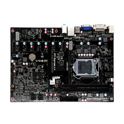 China Server Hot Sales New Motherboard B85 H81 Intel X86 Linux Embedded Crypto Motherboard for sale