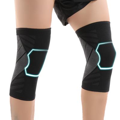 China Breathable Adjustable Elasticity Knee Sleeve Meniscus Injury Knee Pads Neoprene Ligament Sprain Knee Compression Sleeve for sale