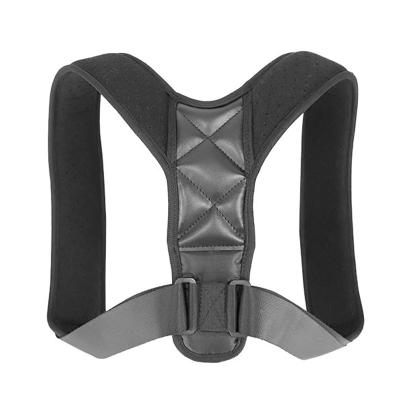 China ADJUSTABLE SIZE Back Shoulder Spine Lumbar Belt Adjustable Clavicle Corrector Posture Corrector Men Women Posture Correction for sale