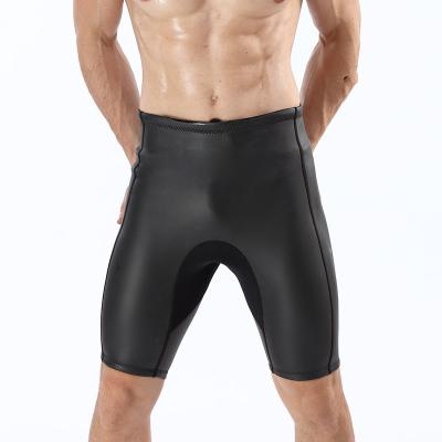 China 2mm Sleveeless Antibacterial Short Pants Smooth Skin Neoprene Triathlon Suit Wetsuit Diving Suits Swimsuit for sale