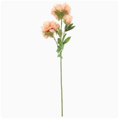 China Large grain export indoor outdoor hot sale decoration peony roses bouquet artificial flowers blooms wedding home decoration wholesale flowers for sale