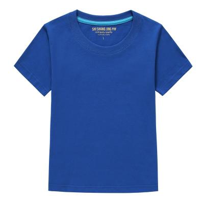 China Summer Anti-Shrink Children's T-shirt Can Be Customized Cute And Comfortable Design Children's Solid Color Short Sleeve T-shirt for sale