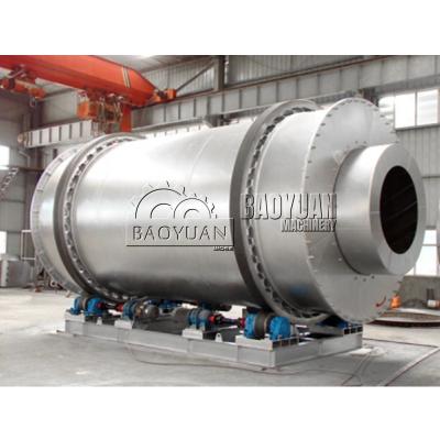 China Plastics Processing High Thermal Efficiency Small Three Cylinder River Sand Rotary Sand Dryer Dryer Machine for sale