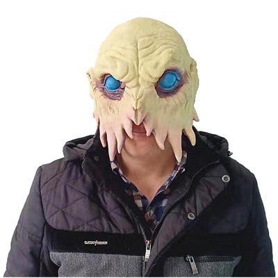 China Eco-Friendly Halloween Party Masks Funny Cosplay Sea Cucumber Monster Ghost Headgear Latex Mask Trick Props for sale