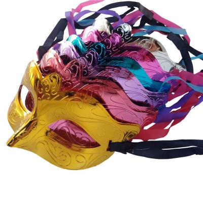 China Classic Venetian Masquerade Half Face Party Masks Colorful Mardi Gras Halloween Mask Carnival Decoration Novelty Gifts Gift for sale