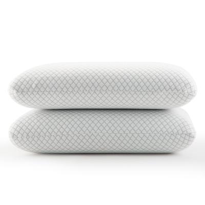 China Wholesale Luxury Novelty Bedrest Sleep Memory Foam White Contoured Small Size Foldable Pillow Anti-Static For Traveling Camping for sale