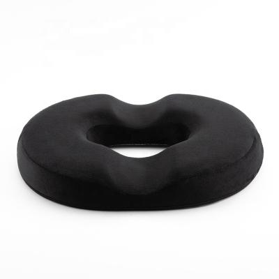 China Best Memory Foam PORTABLE Round Medical Orthopedic Tailbone Pain Relief Sitting Chair Donut Pillow Cushion For Hemorrhoids for sale