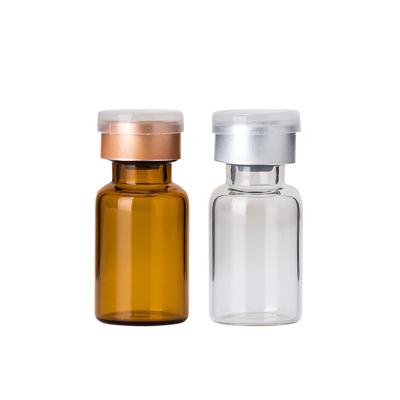 China Personal care high quality glass /medicine 2ml bottle mini penicillin bottle amber vial bottle for sale