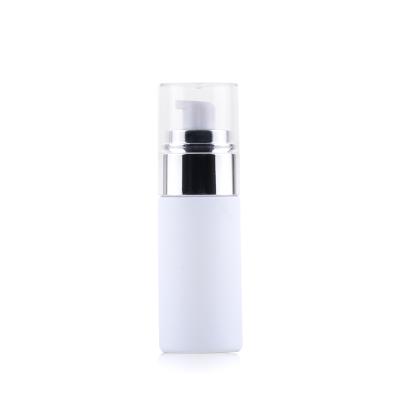 China Airless Personal Care 80ml Pump Lotion Refillable Spray Aluminum Glass Fine Mist Bottle for sale