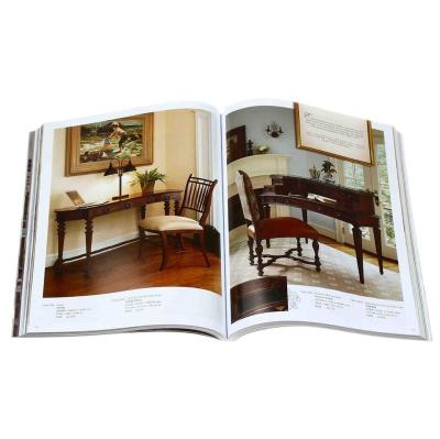 China Customs service low price low price custom service printing high quality furniture catalog high quality printing furniture catalog for sale