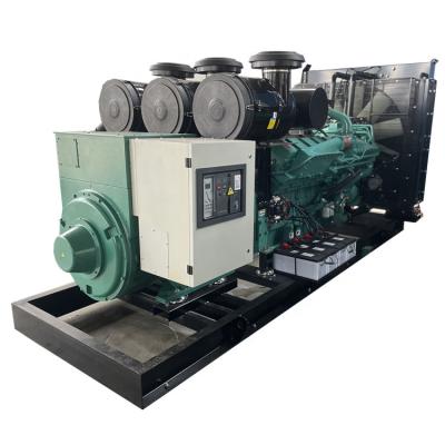 China big factory general power 1250kva 1000kw open diesel generator with Cummins Engine KTA50-G3 and Stanford alternator 4500*1700*2450 for sale