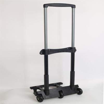 China Iron Aluminum Telescopic Luggage Cart Handle For Three wheels Trolley Accessories for sale