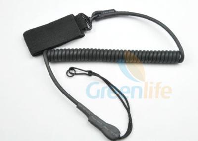 China Durable Heavy Duty Retractable Tool Lanyard , Hold Weapon Tactical Pistol Sling for sale