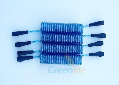 China Vínculo de encargo de la muñeca del velcro del cable en espiral de 1,5 metros para la seguridad del niño que extiende en venta