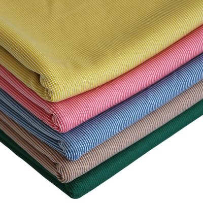 China Anti-static 2776# 50% Polyester And 50% Viscose Knit Striped Fleece Fabric For Dress And Summer Cloth for sale