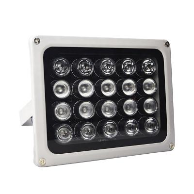 China 20pcs Metal LED 850nm IR 90 Degree Infrared Light Block for Night Vision Waterproof Infrared LED Light for CCTV Security Camera for sale