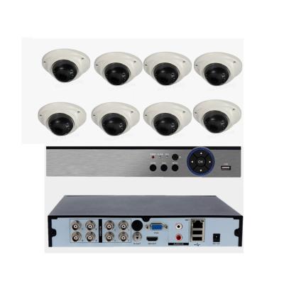 China Full HD 2MP Security AHD 1080P CCTV Night Vision Surveillance System Kit Wide Angle Fisheye Lens 20M Infrared Night Vision Set for Home for sale