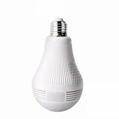 China 360 Degree WIFI Bulb Camera 1080P Panoramic APP ICSee CCTV Fisheye Lamp Bulb CCTV IP Camera Two Ways Wireless Audio for sale