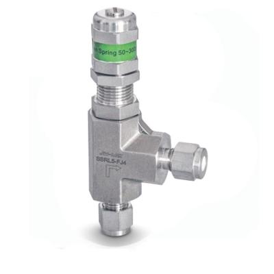 China Adjustable Manual Gas Stainless Steel Air Pressure Relief Valve for sale