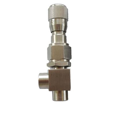 China Gas Stainless Steel Car Pressure Relief Valve For Compressed Natural Gas for sale