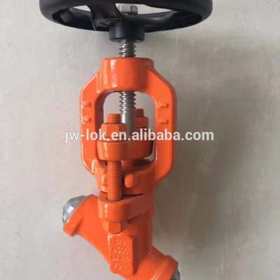 China General F22 4500LB High Pressure High Temperature Butt Weld Power Plant Used Y Ball Valve for sale