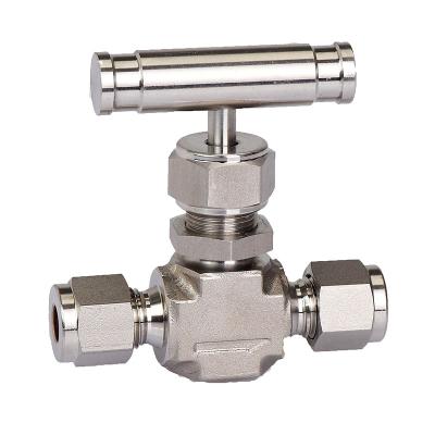 China General Threaded 1/4 Double Needle Valve Instrument Ferrules for sale