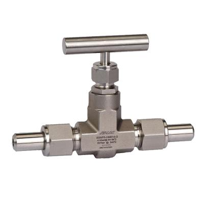 China Instrument Isolation Compression Gas Fit High Pressure Needle Valve for sale