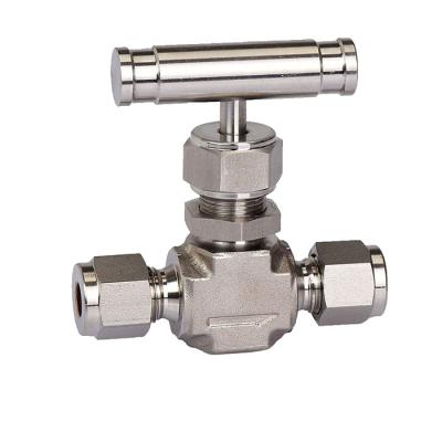 China General integral bonnet swagelok intake brass needle valve for sale