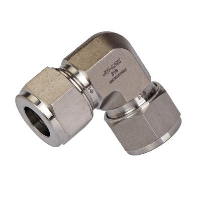 China Instrumentation Compression Hose Fittings JW-LOK 4 Way Cross Connector for sale