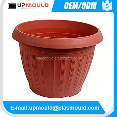 China Flower pot steel plastic injection molds planting pots planter molds for sale for sale